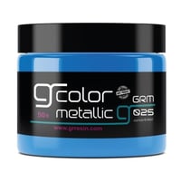 25- لون ريزن ميتاليك ازرق كحلي 50غ