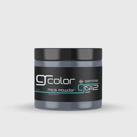 بودرة مايكا معدنية لون فضي فاتح جرافيتي ريزن