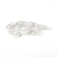 حجر كريستال أبيض شفاف مقاس 7-9 ملم وزن 100 غ