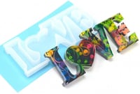 قالب سيليكون شكل كلمة love