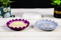 قالب سيليكون صحن دائري منفضة