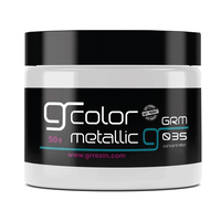 35- لون ريزن ميتاليك فضي 50غ