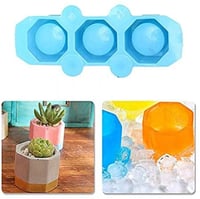 قوالب سيليكون اوعية نباتية وشموع لصب الريزن والأسم...