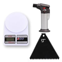 بكج أدوات جرافيتي ( ميزان الكتروني حساس , ولاعة غا...