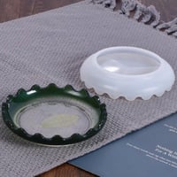 قالب سيليكون صحن دائري منفضة