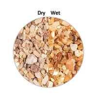 حجر زجاجي عسلي 3-10ملم