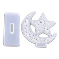 قالب السيليكون هلال دانتيل لاعمال الريزن