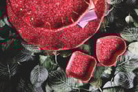 بودرة صناعية ملونة لون أحمر ريد فيلفت ( 129 ) 750...