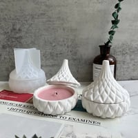 قالب سيليكون مبخرة شمع للجبس و الاسمنت