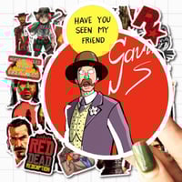 ستكرات Red Dead Redemption - 50 ستكر