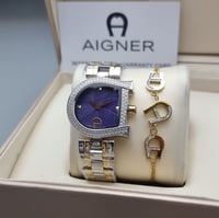 ساعة واسوارة أقنر نسائي