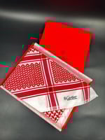 شماغ كارتية احمر