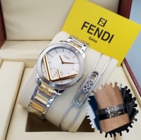 ساعة واسوارة فيندي رجالي