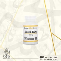 Mastic Gum صمغ المستكة، 500 ملجم، 60 كبسولة نباتية