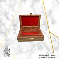 صندوق خشبي هندي مبطن بالمخمل20×12
