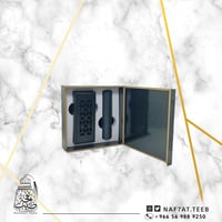 الصندوق الملكي، مبخرة ذكية خشبية ميني+20 عود كمبود...