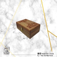صندوق خشبي هندي مبطن بالمخمل15×10