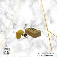 مبخرة ذكية خشبية ميني مع 30 عود كمبودي طبيعي مع حا...