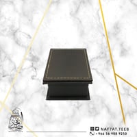 علبة جلدية فاخرة مبطنة بالشمواه (ربع تولة أو نصف أ...