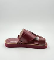 حذاء جلد سحليه طبيعي مطبوع