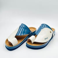 حذاء ربل طبي جلد افعى طبيعي