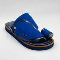 حذاء جلد شامواه