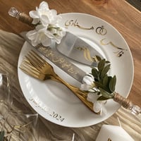 طقم ملكه بتنسيق ورد ابيض