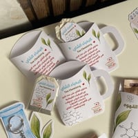 توزيعه كيمياء الشاي