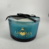 شمعة اروما 500G زرقاء