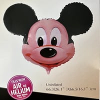 بلون وجه ميكي ماوس