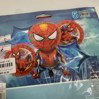 مجموعة بلونات سبايدرمان مع نفخ