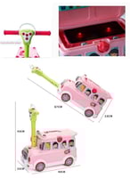 باص سوبركاركت وردي -/+ التغليف