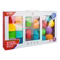 مكعبات و كور للمواليد -/+ التغليف