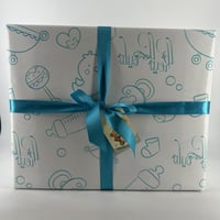 كرسي طعام اخضر مع لعب -/+ تغليف