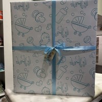 نطاطة زرقاء -/+ تغليف