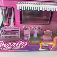 عربة طعام باربي -/+ التغليف