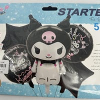 بلونات كورومي اسود مع نفخ