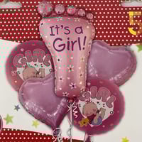 بلونات مجموعة القدم مع نفخ