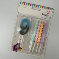 شموع باستيل ارقام 9