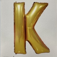 بلون حرف K مع النفخ