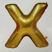 بلون حرف X بدون نفخ