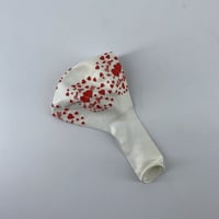 بلون ابيض I love you مع نفخ