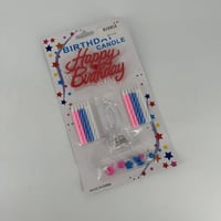 0 شموع حروف هابي بيرثدي