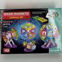 مغناطيس ٨٠ قطعه -/+ تغليف