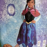 فستان انا ازرق سمول 3-4 سنوات