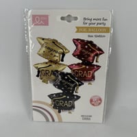 بالون تخرج قبعتين اسود