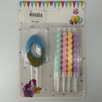 شموع باستيل ارقام 0