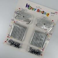 شموع حروف هابي بيرثدي