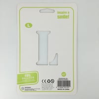 بلون حرف L بدون نفخ