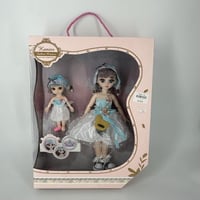 عروستين كبيره و صغيره -/+ التغليف